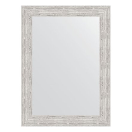 Зеркало в багетной раме Evoform серебряный дождь 70 мм 56х76 см в Москве 