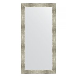 Зеркало в багетной раме Evoform алюминий 90 мм 80х160 см