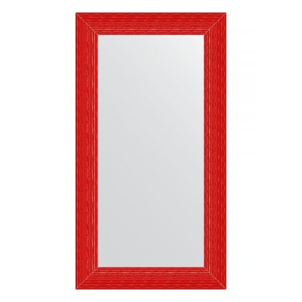 Зеркало в багетной раме Evoform красная волна 89 мм 60x110 см в Москве 