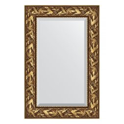 Зеркало с фацетом в багетной раме Evoform византия золото 99 мм 59х89 см