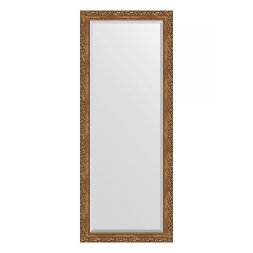 Зеркало напольное с фацетом в багетной раме Evoform виньетка бронзовая 85 мм 80x200 см