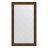 Зеркало напольное с гравировкой в багетной раме Evoform состаренная бронза с орнаментом 120 мм 117x207 см в Москве 