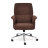 Кресло ТС 64х45х128 см флок коричневый в Москве 