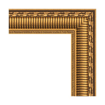 Зеркало в багетной раме Evoform золотой акведук 61 мм 74х154 см в Москве 