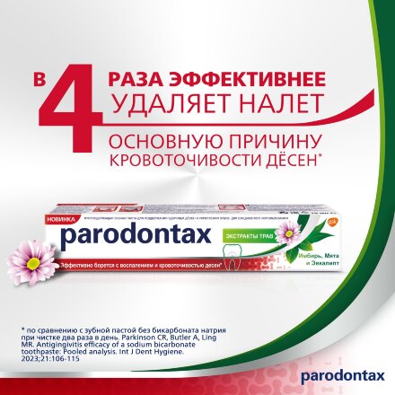 Паста зубная Parodontax экстракты трав 50 мл в Москве 