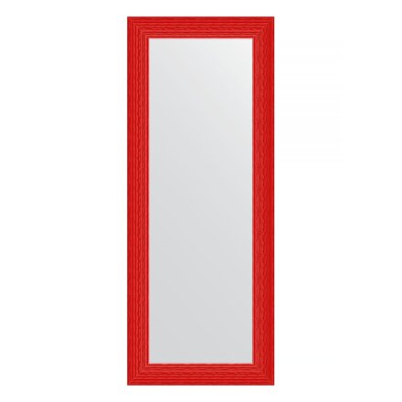 Зеркало в багетной раме Evoform красная волна 89 мм 60x150 см в Москве 