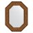 Зеркало в багетной раме Evoform виньетка состаренная бронза 109 мм 60x80 см в Москве 