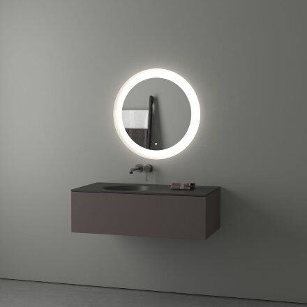 Зеркало Evoform с LED-подсветкой 16,5 W Ø70 см Сенсорный выключатель Нейтральный белый свет в Москве 
