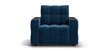 Кресло-кровать Dandy 2.0 велюр Monolit синий в Москве 