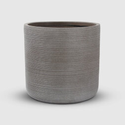 Горшок для цветов L&amp;t pottery цилиндр серый d50