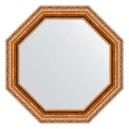 Зеркало в багетной раме Evoform версаль бронза 64 мм 52,2х52,2 см