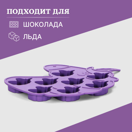 Форма для льда/шоколада Ownland SE-804 силиконовая в ассортименте в Москве 