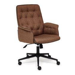 Кресло ТС 64х47х132 см ткань коричневый