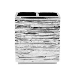 Стакан для щеток Ridder Brick Silver 10х6,3х11,5 см