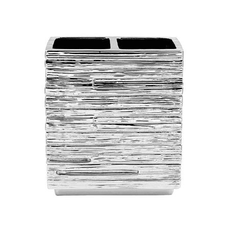 Стакан для щеток Ridder Brick Silver 10х6,3х11,5 см в Москве 