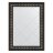 Зеркало с гравировкой в багетной раме Evoform черный ардеко 81 мм 65x87 см в Москве 