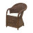 Кресло Rattan grand riyad с подушкой medium brown в Москве 