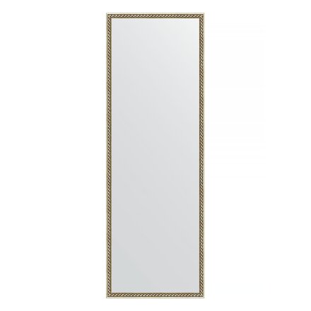 Зеркало в багетной раме Evoform витая латунь 26 мм 48х138 см в Москве 