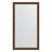 Зеркало в багетной раме Evoform орех 65 мм 76х136 см в Москве 