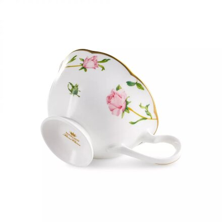 Чашка чайная с блюдцем Narumi Цветущая роза 230 мл в Москве 