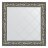 Зеркало с гравировкой в багетной раме Evoform византия серебро 99 мм 89x89 см в Москве 