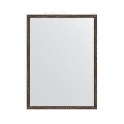 Зеркало в багетной раме Evoform витая бронза 26 мм 58х78 см