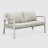 Комплект мебели Bizzotto Ernst белый с подушками 4 предмета в Москве 
