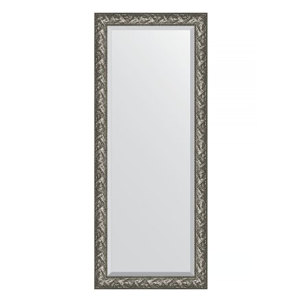 Зеркало напольное с фацетом в багетной раме Evoform византия серебро 99 мм 84x203 см в Москве 