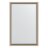 Зеркало с фацетом в багетной раме Evoform состаренное серебро с плетением 70 мм 113х173 см в Москве 