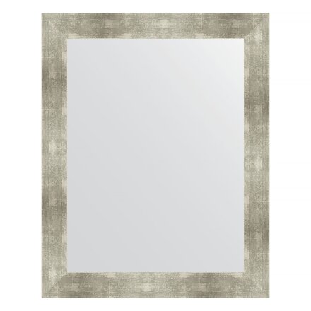 Зеркало в багетной раме Evoform алюминий 90 мм 80х100 см в Москве 