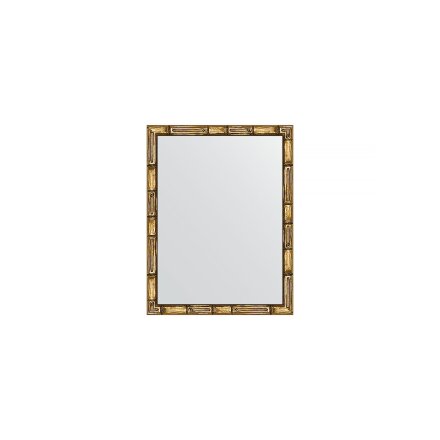 Зеркало в багетной раме Evoform золотой бамбук 24 мм 34х44 см в Москве 