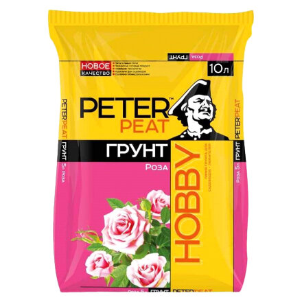 Грунт Peter Peat Роза 10 л в Москве 