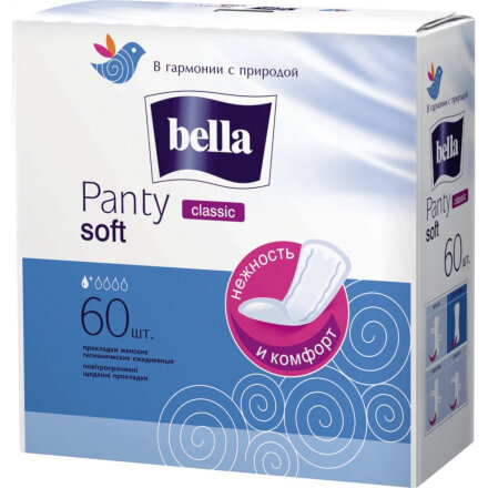 Прокладки Bella Panty Soft Classic 60 шт в Москве 