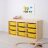 Ящик для хранения с контейнерами TROFAST 9М желтый Икеа в Москве 
