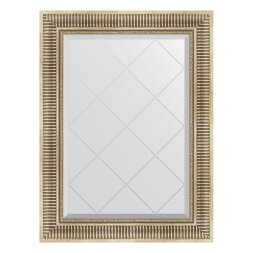 Зеркало с гравировкой в багетной раме Evoform серебряный акведук 93 мм 67x90 см