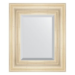 Зеркало с фацетом в багетной раме Evoform травленое серебро 99 мм 49х59 см