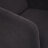 Кресло ТС 61х39х98 см флок хром черный в Москве 