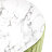 Консоль Glasar зелёная с белым мрамором 120х42х76 см в Москве 