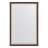 Зеркало с фацетом в багетной раме Evoform орех 65 мм 112х172 см в Москве 