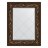 Зеркало с гравировкой в багетной раме Evoform византия бронза 99 мм 59x76 см в Москве 