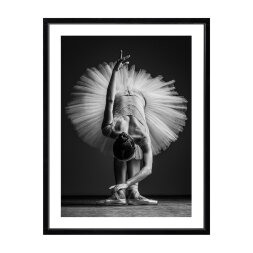 Ballerina Bow Studio Постер