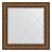 Зеркало с гравировкой в багетной раме Evoform виньетка состаренная бронза 109 мм 90x90 см в Москве 