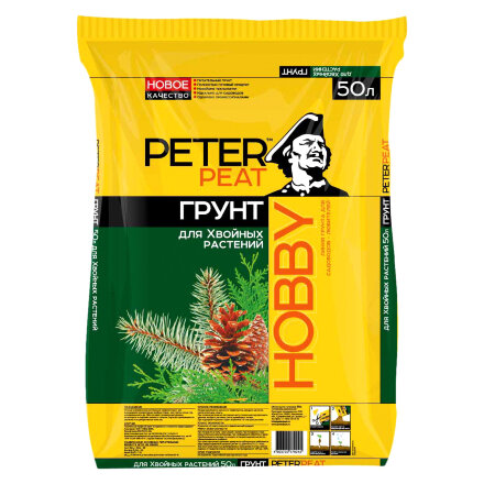 Грунт Peter Peat Для хвойных растений 50 л в Москве 