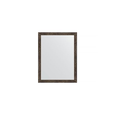 Зеркало в багетной раме Evoform витая бронза 26 мм 34х44 см в Москве 