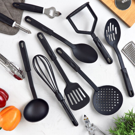 Набор кухонных принадлежностей Vantage 14 предметов черный в Москве 