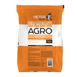 Субстрат торфяной Peter Peat Agro pH 5,5-6, PGMix , 50л