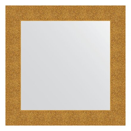 Зеркало в багетной раме Evoform чеканка золотая 90 мм 70х70 см в Москве 