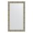 Зеркало в багетной раме Evoform соты титан 70 мм 66х116 см в Москве 