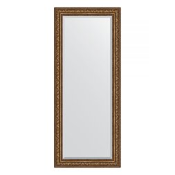 Зеркало напольное с фацетом в багетной раме Evoform виньетка состаренная бронза 109 мм 85x205 см
