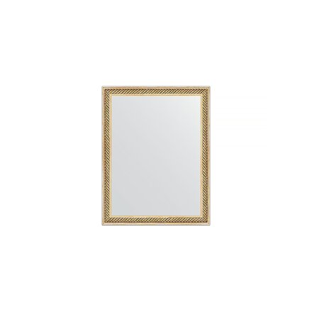 Зеркало в багетной раме Evoform витое золото 28 мм 35х45 см в Москве 